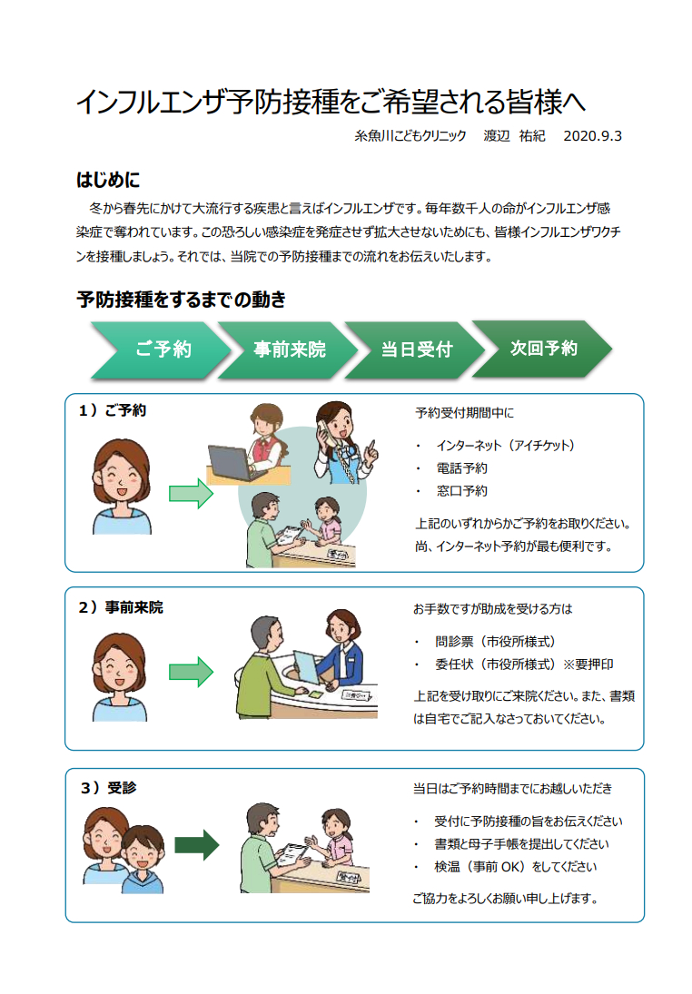『病児保育室の使い方(漫画入り図解)』を見る(高サイズ)